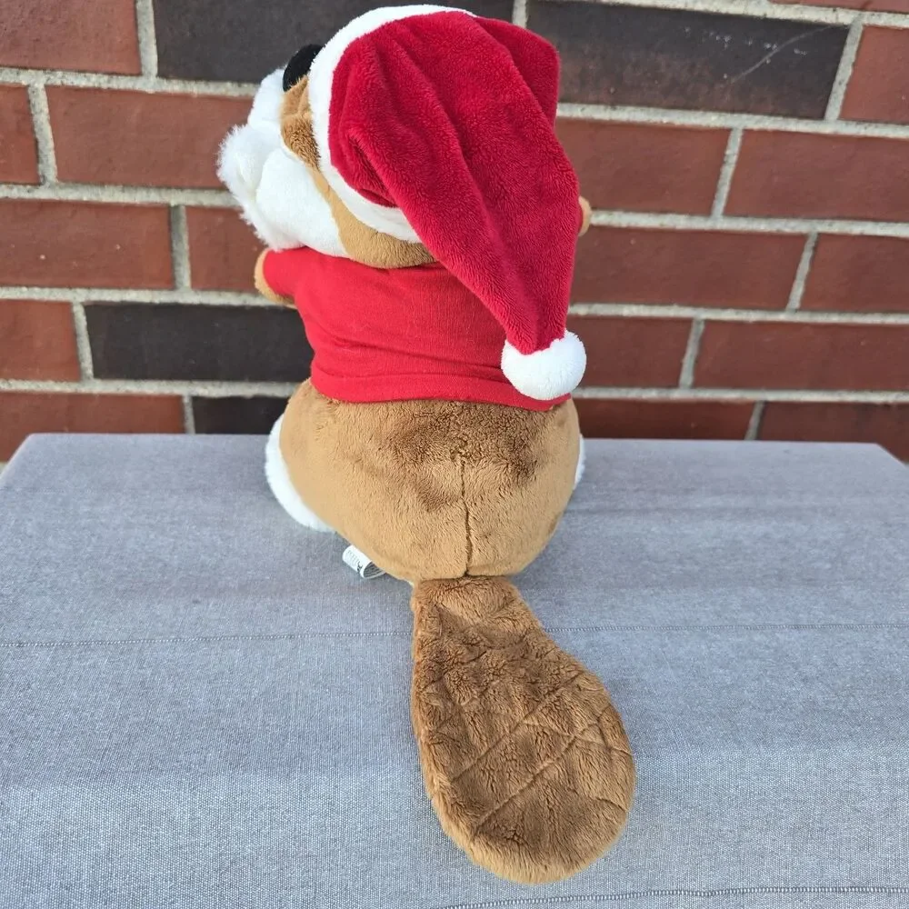 Buc-ee's Beaver Christmas Plush Toy Texas Souvenir Bucky Santa Claus 11